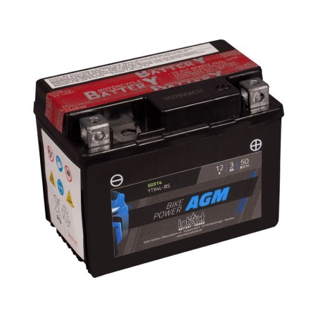 AGM Bleibatterie 50314/YTX4L-BS