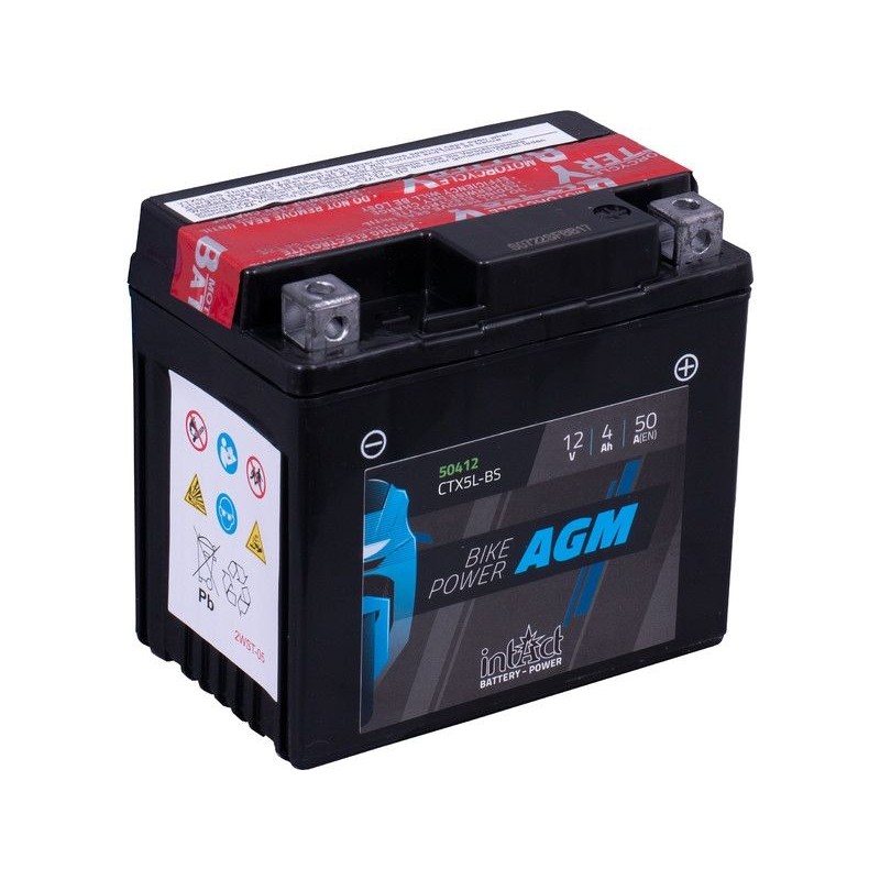 AGM Bleibatterie 50412/YTX5L-BS