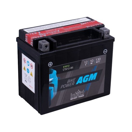 AGM Bleibatterie 51012/YTX12-BS