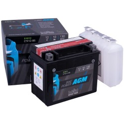 AGM Bleibatterie 51012/YTX12-BS