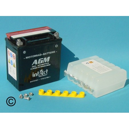 Motorradbatterie 81601/YTX16-BS-1