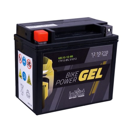 Batterie GEL GEL12-12-BS/51012 YTX12-BS